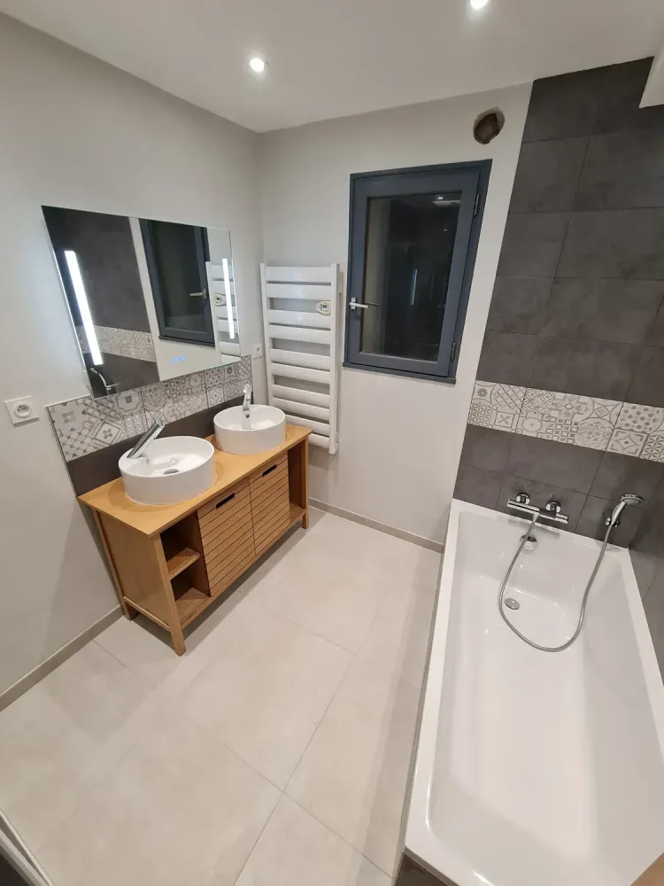 Salle de bain-etape du projet